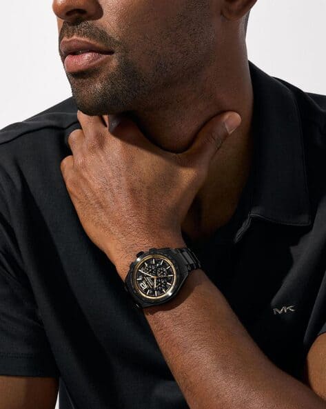 Water-Resistant Chronograph Watch-MK9179