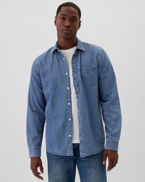 Buy Blue Shirts for Men by GAP Online