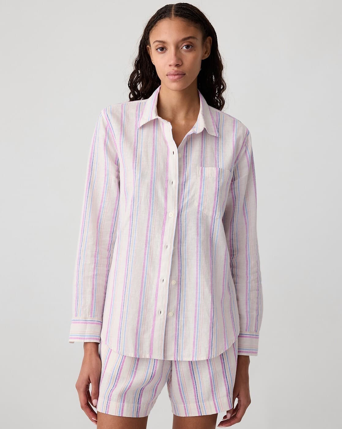 Women Striped Relaxed Fit Shirt