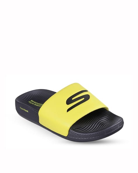 Buy Yellow Flip Flop Slippers for Men by SKECHERS Online