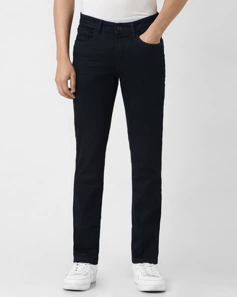 VAN HEUSEN Men Flexi Waist Full Length Jeans