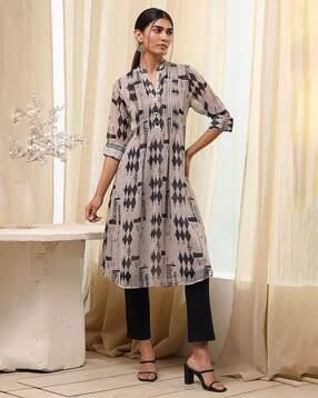 biba Women Printed A-Line Kurta-picture-31