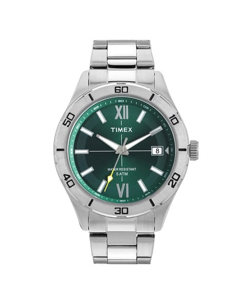 Timex Analogue Watch with Deployant