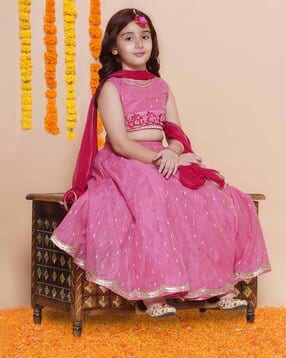 Girl Embroidered 3-Piece Set-image-44