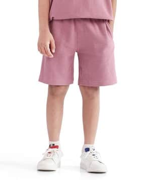 rare ones Boys Regular Fit Shorts with Insert Pockets-picture-43
