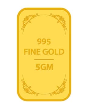 Yellow Gold Swarnavarsham Bar