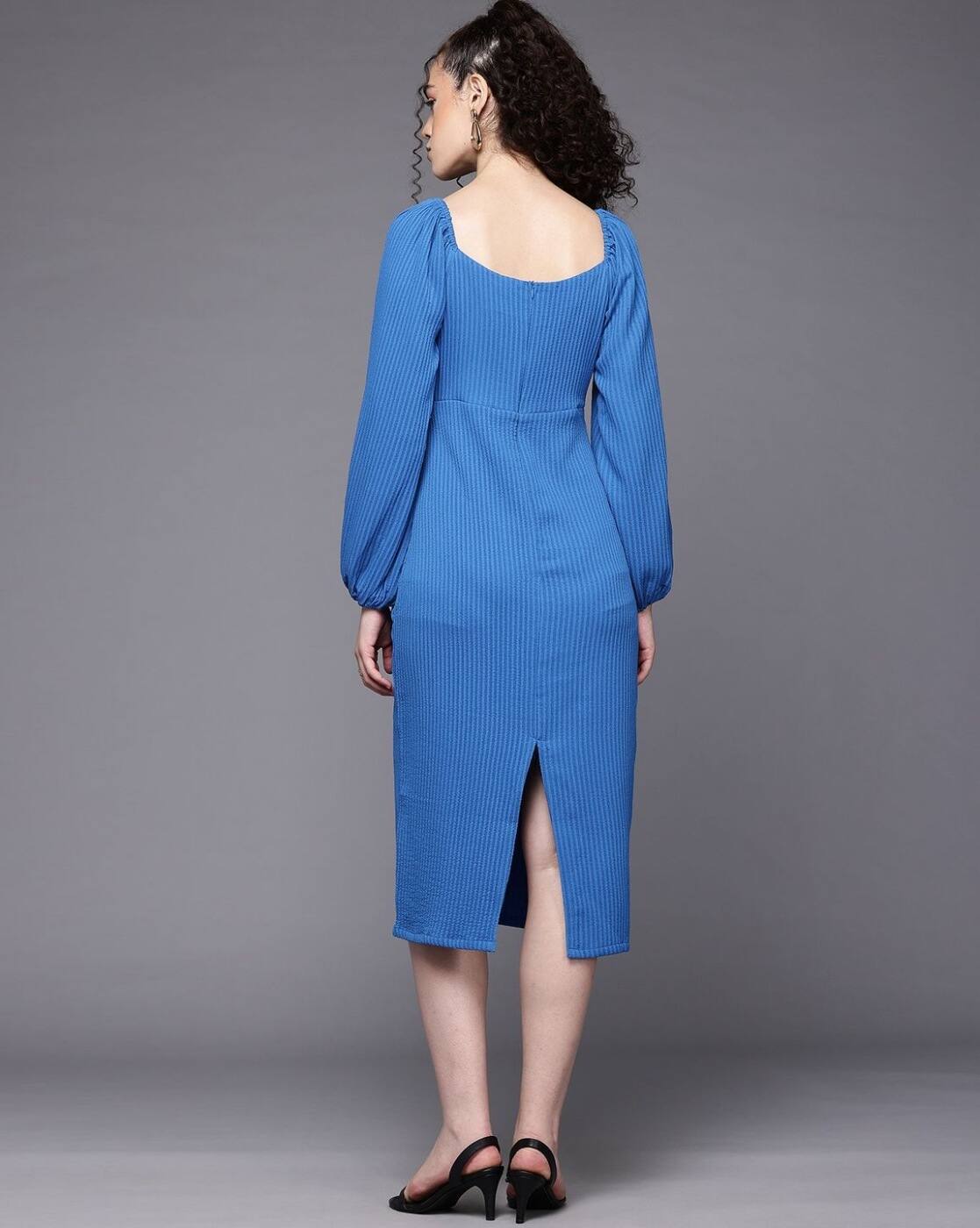 Women Fittied With Sewatheart, BLUE, XS