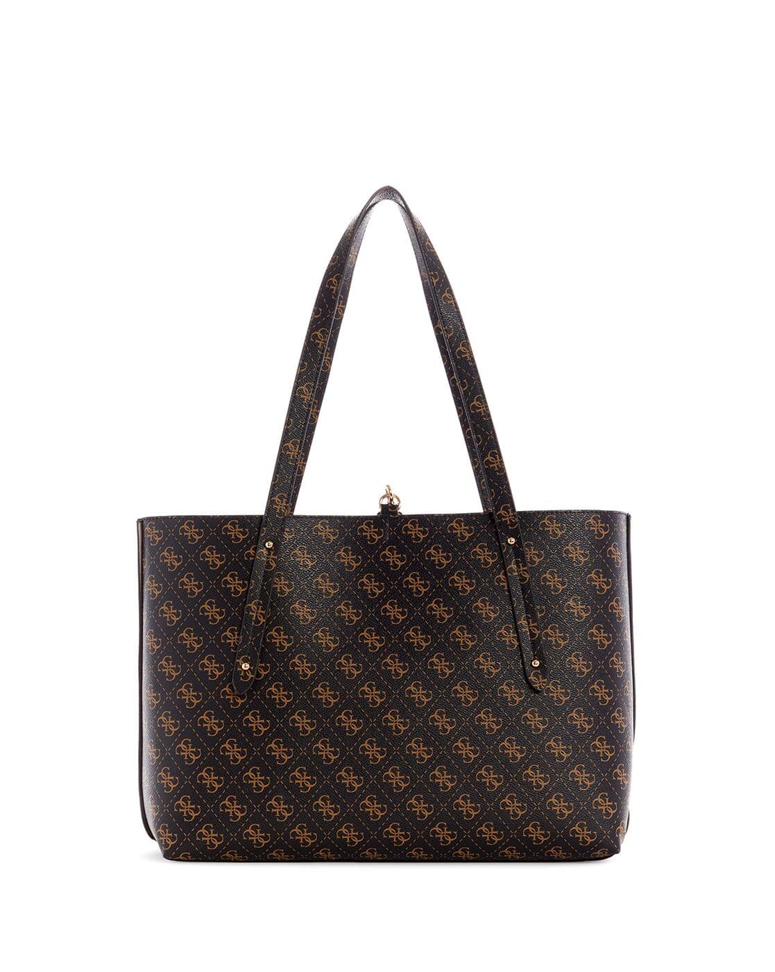 Logo Print Tote Bag with Coin Pouch