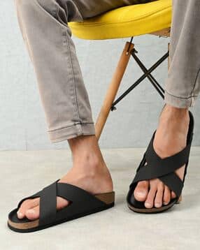 men slides flip flops