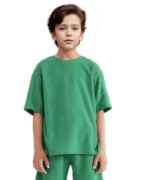 rare ones Boys Oversized Fit Crew-Neck T-Shirt-picture-37
