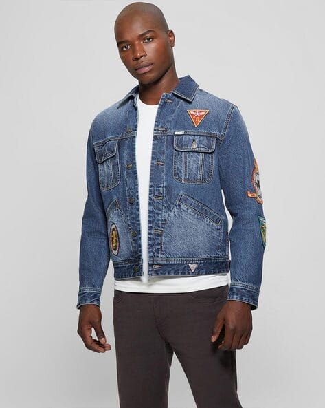 Washed Regular Fit Denim Jacket
