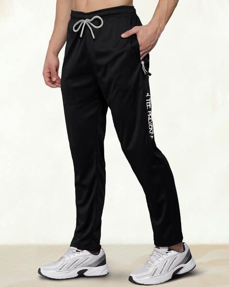 7 Threads Men Track Pants with Elasticated Waist