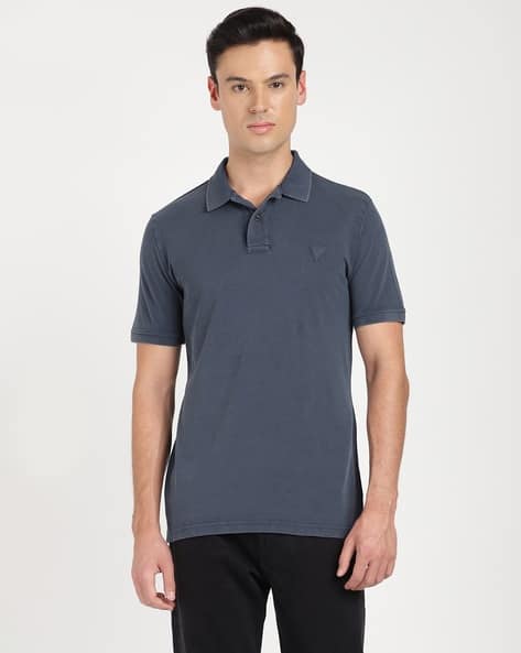 GUESS Men Regular Fit Polo T-Shirt