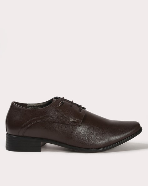 Men Leather Derby Shoes