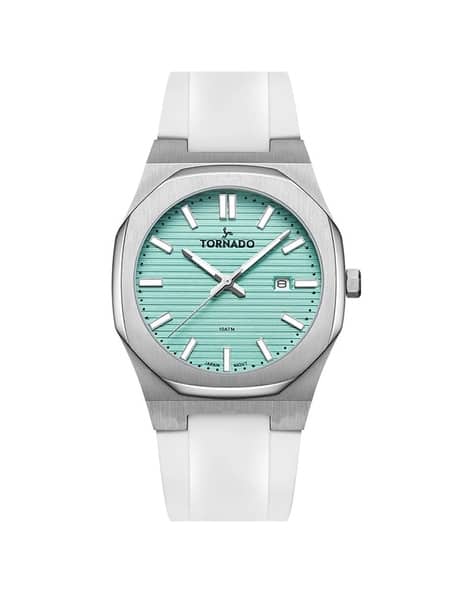 Buy TORNADO T22002-SSWL Men Analogue Watc Online | Ajio.com