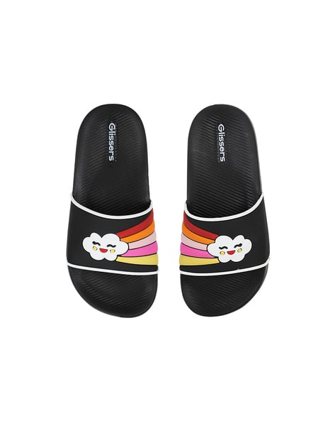 Buy Black Flip Flops Slipper for Girls by Glissers Online
