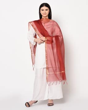 indie picks  Banarasi Silk Dupatta-picture-52