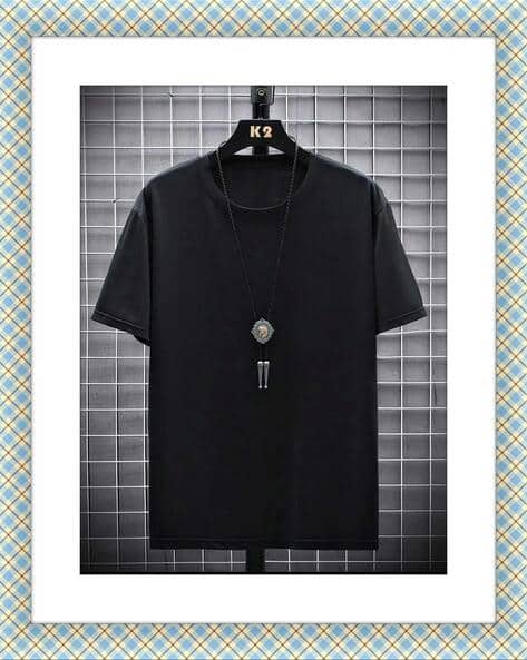 ROYAL FUL Men Regular Fit Crew-Neck T-Shirt