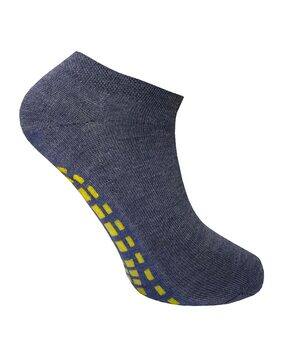hebtroco Women Ankle-Length Silicon Grip Socks-picture-44