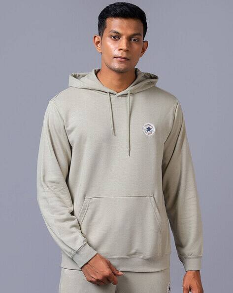 CONVERSE Unisex Go-To Chuck Taylor Patch Pullover Hoodie