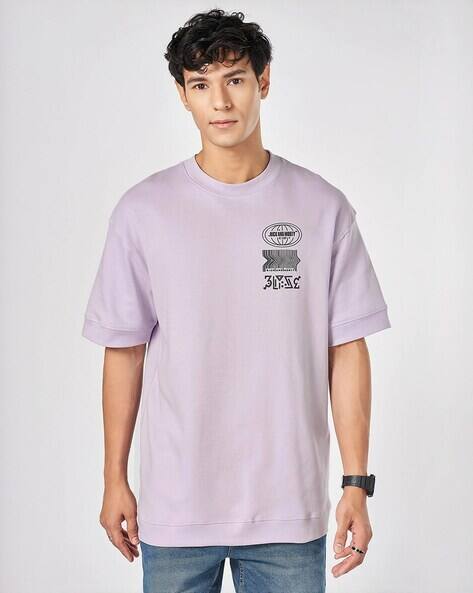 Men Crew Neck Graphic Sweatshirt