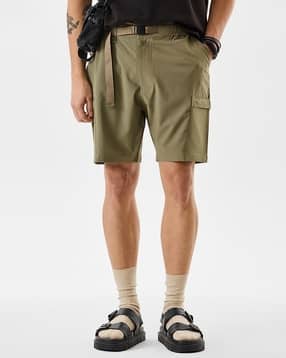 snitch Men Mid Rise Cargo Shorts-picture-12