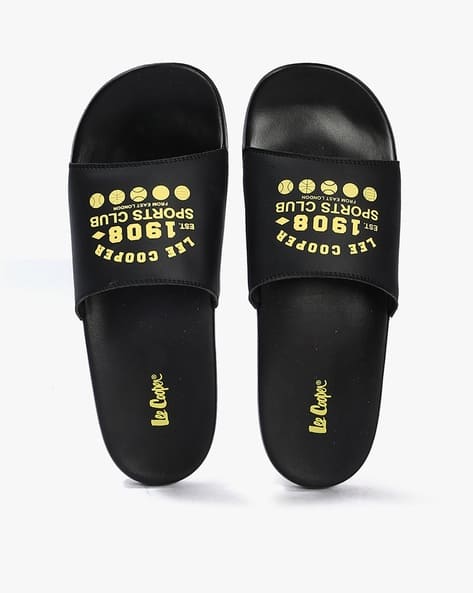 Buy Black Flip Flop \u0026 Slippers for Men by Lee Cooper Online | Ajio.com