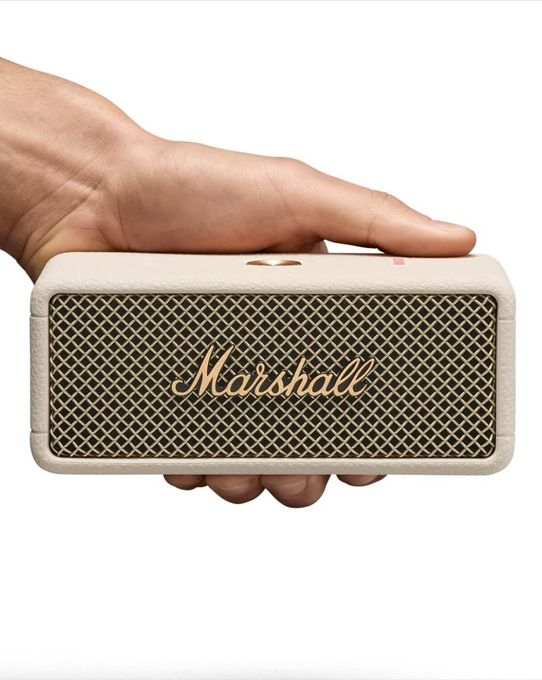 Marshall Emberton III ホワイト Emberton III Cream - ポータブルスピーカー | Marshall.com