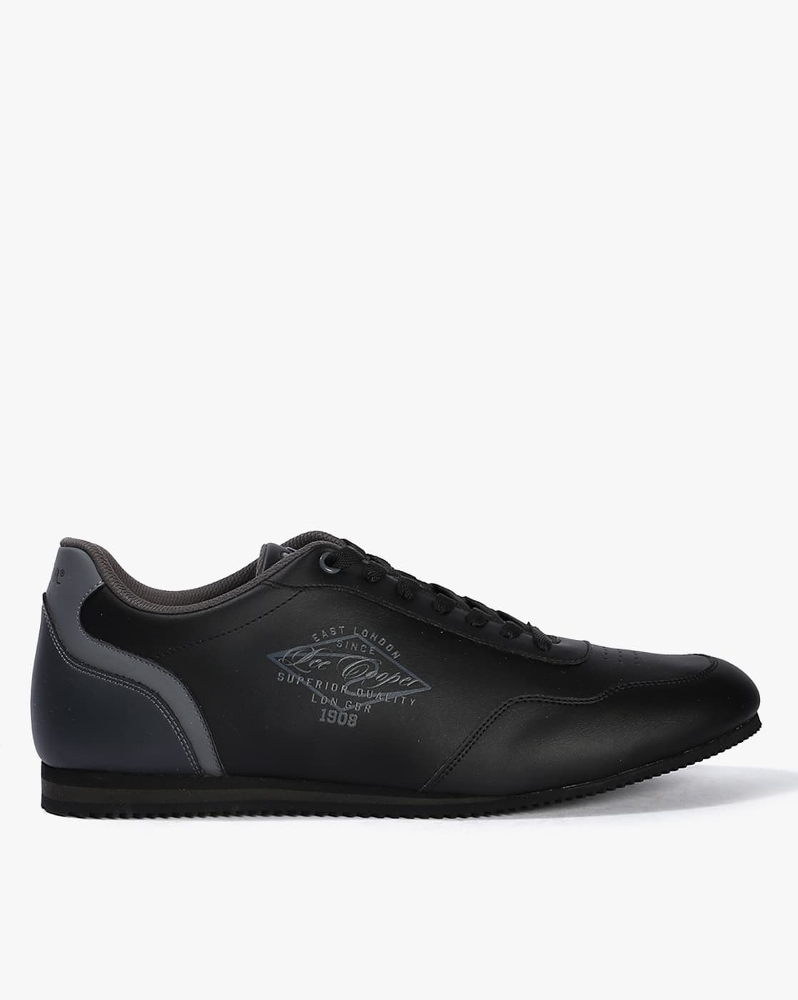 Men Low-Top Lace-Up Sneakers