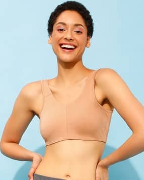 Women Non-Padded Non-Wired Beginners Bra-image-21