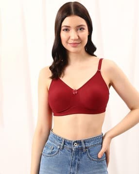 clovia Non-Padded Non-Wired Full Coverage Spacer Cup T-Shirt Bra-picture-18