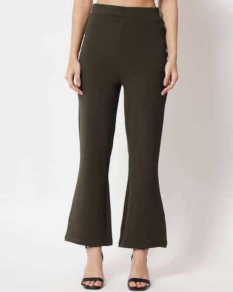 Fyre Rose Women Flat-Front Relaxed Fit Pants