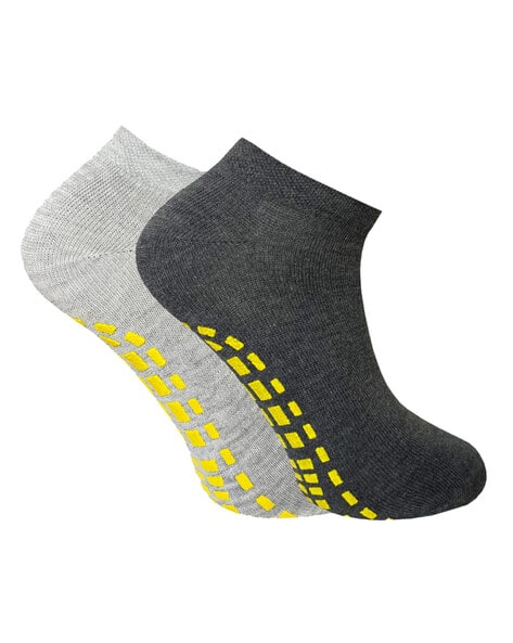 Soxbae Women Pack of 2 Knitted Ankle-Length Socks