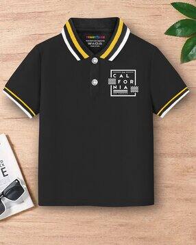 trampoline  Boys Regular Fit Polo T-shirt-picture-48