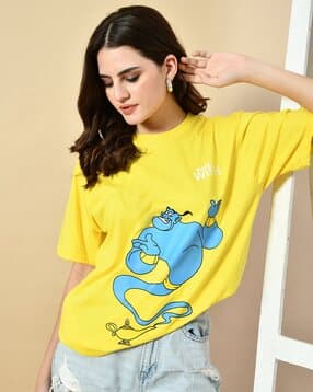black dust Women Graphic Printed Relaxed Fit T-Shirt-picture-33