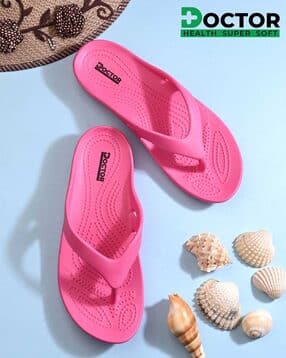 doctor health super soft Women T-Strap Slippers-picture-33