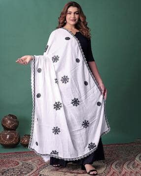 ebadat Women Embellished Chinnon Dupatta-picture-24