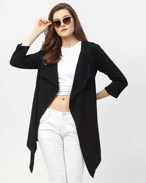 rigo Women Regular Fit Front-Open Shrug-picture-13