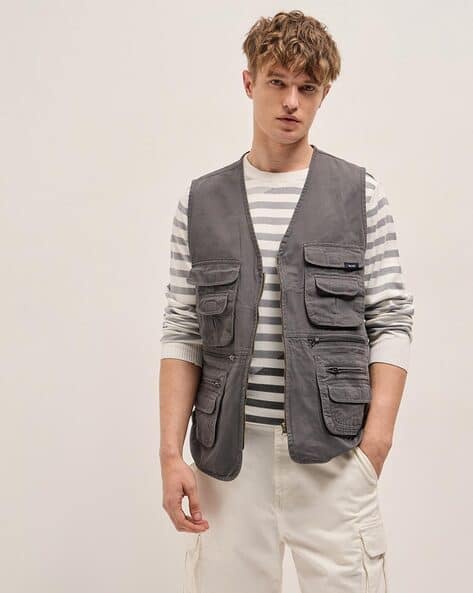 Buy Grey Jackets Coats for Men by THE BEAR HOUSE Online