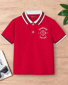 trampoline Boys Regular Fit Polo T-shirt-picture-27