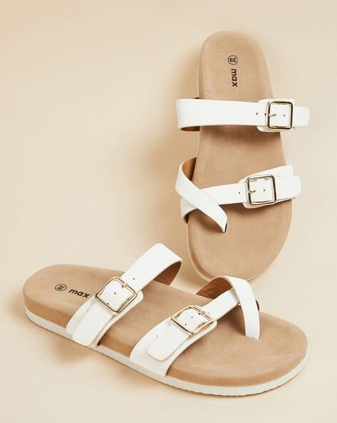 Buy IVORY Flat Sandals for Women by MAX Online
