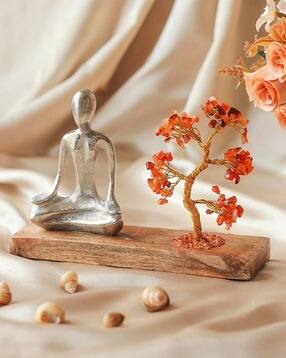 Quartz Crystal Tree Handcrafted Showpiece