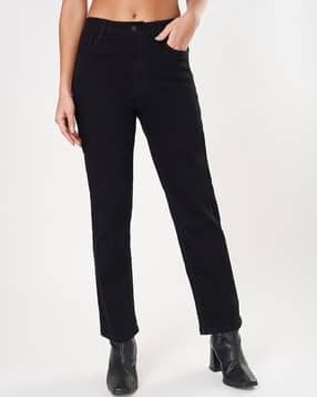 Straight Fit Jeans Pantaloons High Waist Jeans SF JEANS By - Main Image