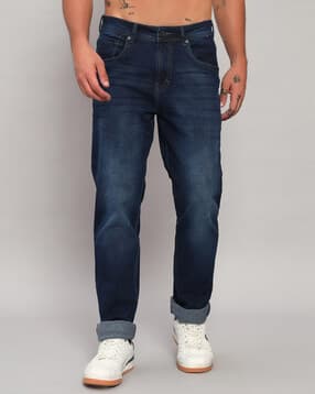 cantabil  Men Mid Rise Straight Jeans-picture-17