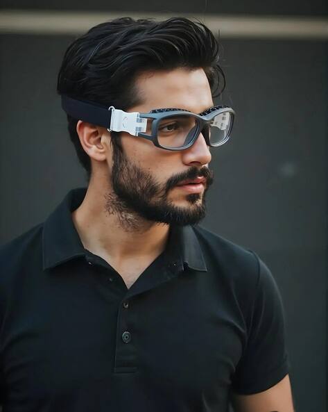 Ted Smith Men UV-Protected Sporty Sunglasses - RAZOR-5.0 C1
