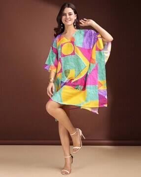 label aarna Women Cartoon Print Kaftan Nightgown-picture-48