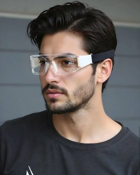 Ted Smith Men UV-Protected Sporty Sunglasses - RAZOR-4.0 C1