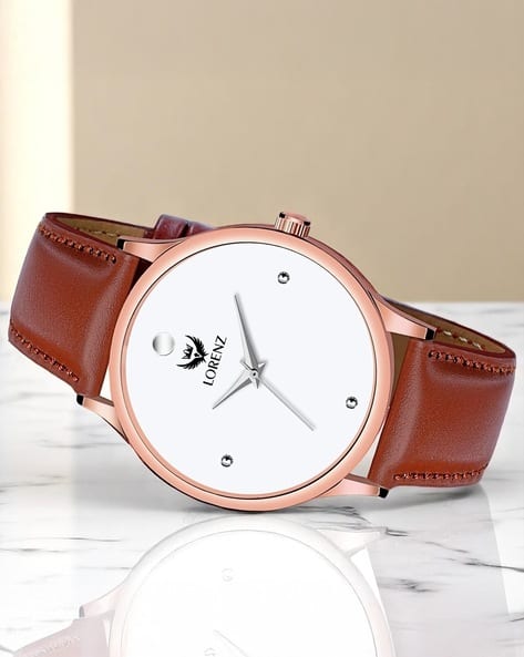 LORENZ Analogue Watch with Tang Buckle- MK-3026K