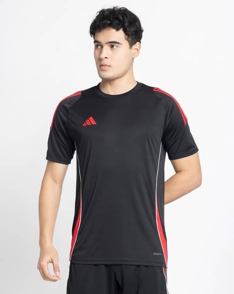 Mens Tshirts Adidas Red And Black T Shirt Buy Cear Black Tshirts