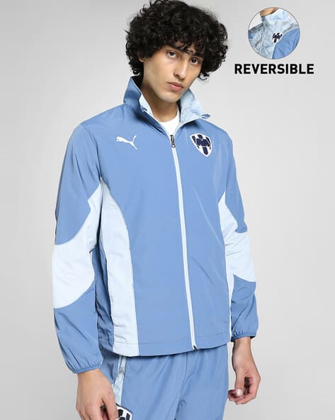 Buy PUMA Regular Fit Reversible Track Jacket Blue Horizon